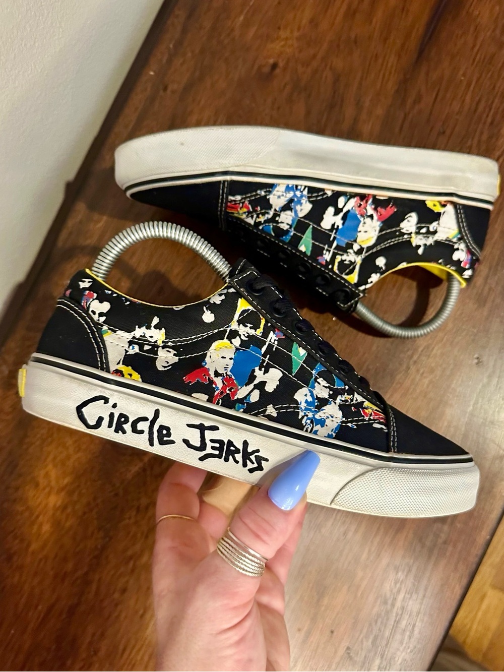 Vans Old Skool x Circle Jerks Limited Edition Rare Men’s 6 / Women’s 7.5